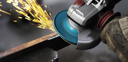 ACTIROX fibre discs for rough grinding operations