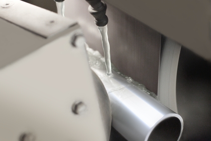 Grinding and polishing in a single step