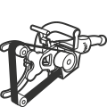 Tube return grinder
