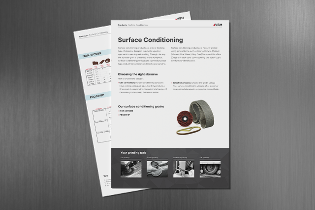 Material informativo sobre VSM ProStrip